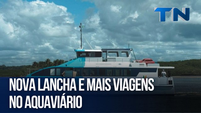 Nova lancha e mais viagens no Aquaviário de Vitória
