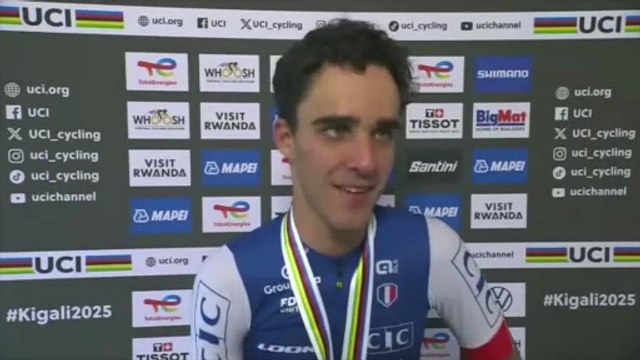 Cyclisme - Championnats du Monde UCI Kigali 2025 - Maxime Decomble : Pas de déception, je suis sur le podium