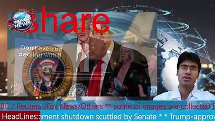 Trump-approved plan to avert government shutdown scuttled by Senate MHM NEWS