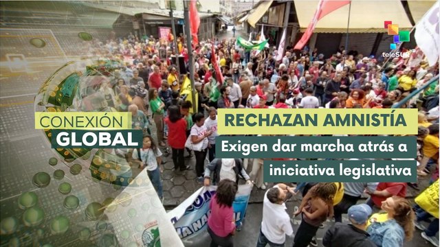 Brasileños rechazan proyecto de amnistía para golpistas