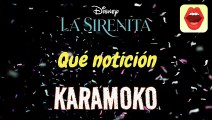 🎤 ¡QUÉ NOTICIÓN! (LA SIRENITA 2023) 🦀 DUETO CON VOZ 🦀 Disney _  KARAMOKO KARAOKE