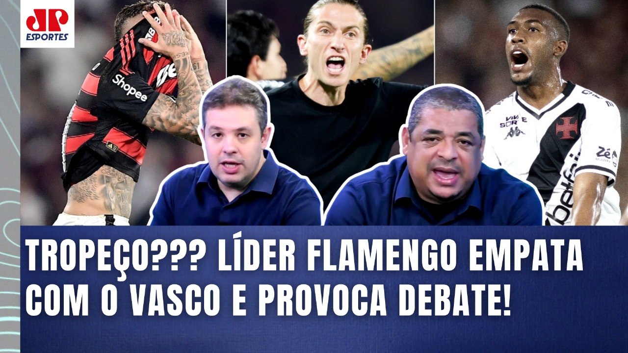 "ISSO NÃO EXISTE!!! Os caras ACHAM que o Flamengo..." OLHA esse DEBATE após EMPATE com Vasco!