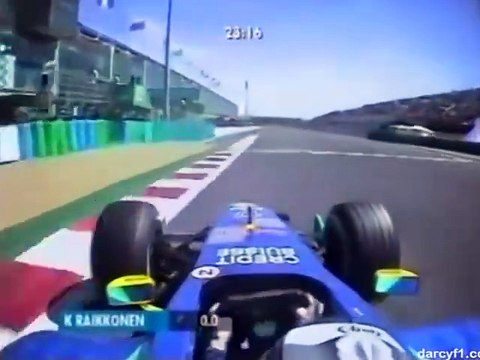 F1 – Kimi Räikkönen (Sauber Ferrari V10) Onboard – France 2001