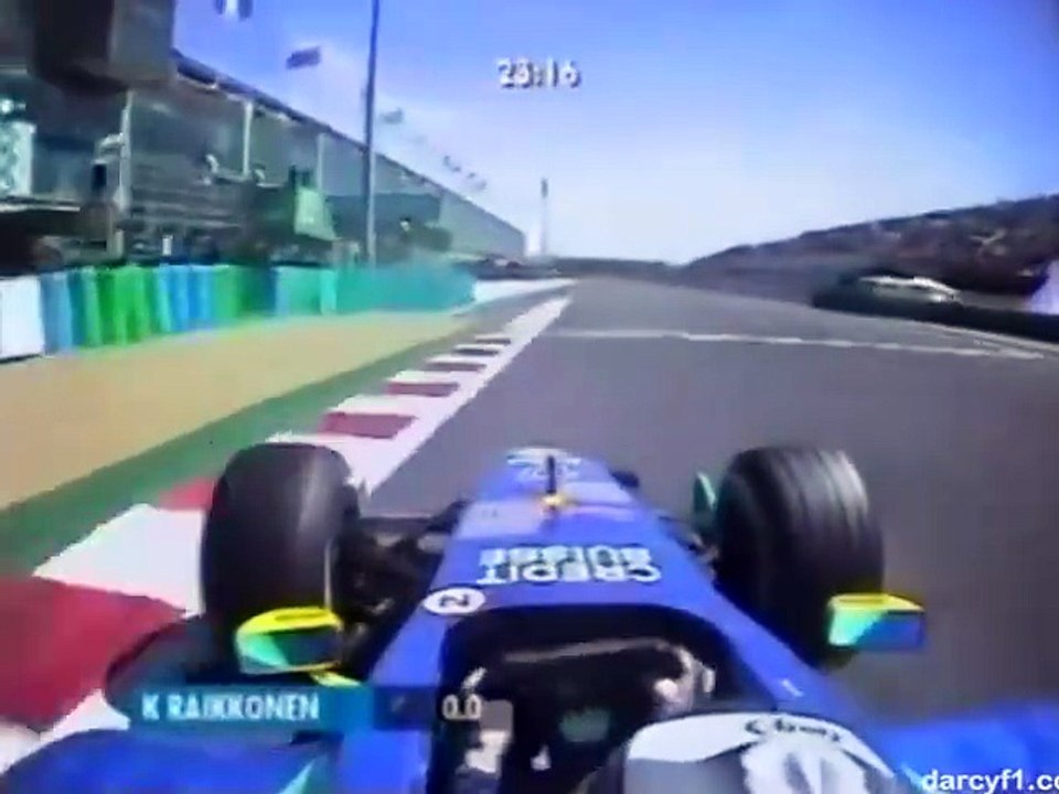 F1 – Kimi Räikkönen (Sauber Ferrari V10) Onboard – France 2001