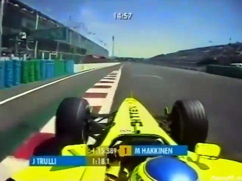 F1 – Jarno Trulli (Jordan Honda V10) Onboard – France 2001