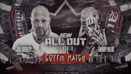 Jon Moxley vs Darby Allin Coffin Match in All Out 2025