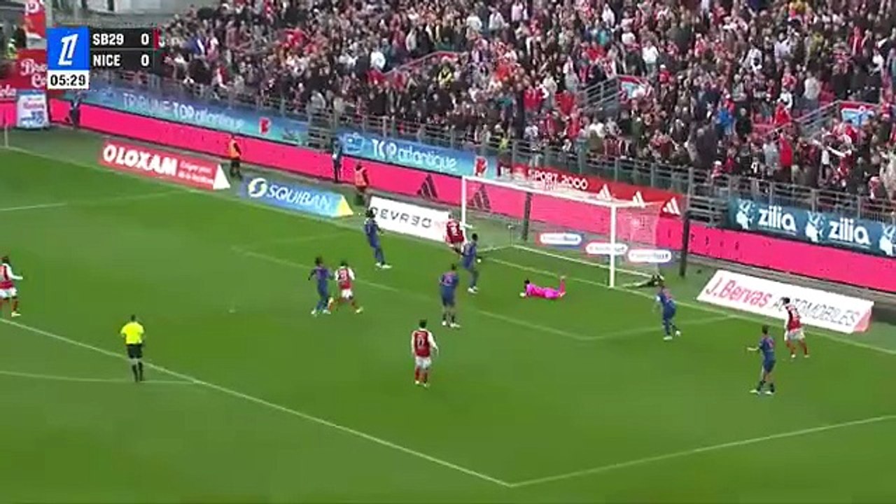 Football : Ligue 1 Saison 2025-2026 5ème Journée Stade Brestois 29 - OGC Nice (Brest, Stade Francis le Blé, Samedi 20 Septembre 2025, 21H00-23H00)