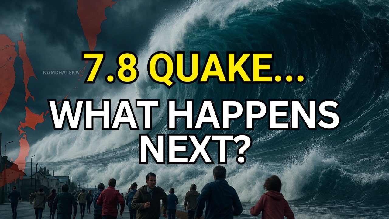 7.8 Earthquake Hits Russia’s Kamchatka, Tsunami Alert Issued
