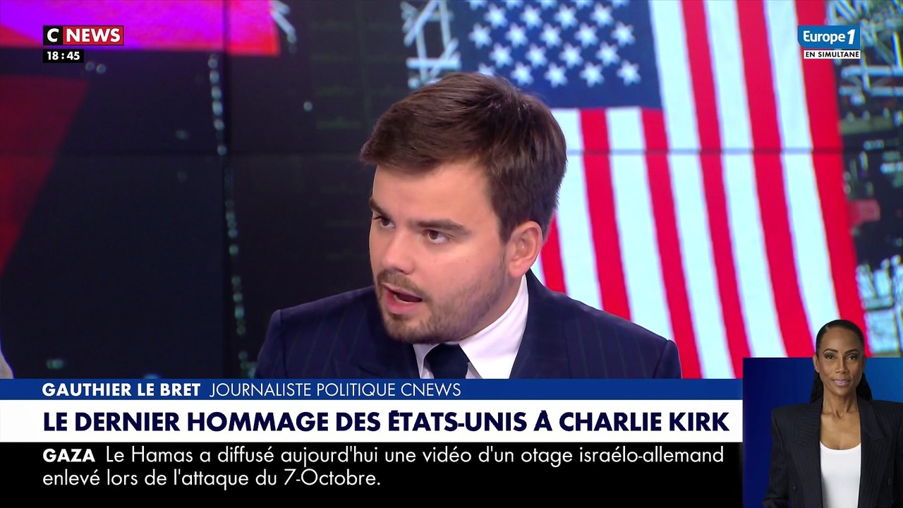 Punchline - Hommage à Charlie Kirk : «Les idées doivent se combattre par les idées, pas en assassinant les gens» estime  Patrick Martin-Genier