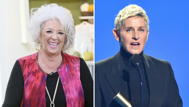 Paula Deen surprised vegan Ellen DeGeneres with a gift ham