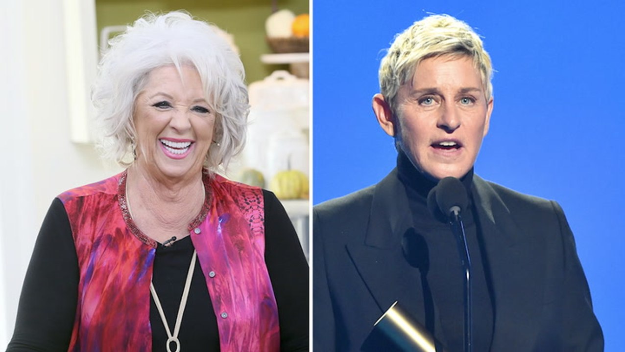 Paula Deen surprised vegan Ellen DeGeneres with a gift ham
