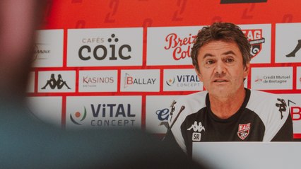 EAG - Dunkerque : le point presse de Sylvain Ripoll