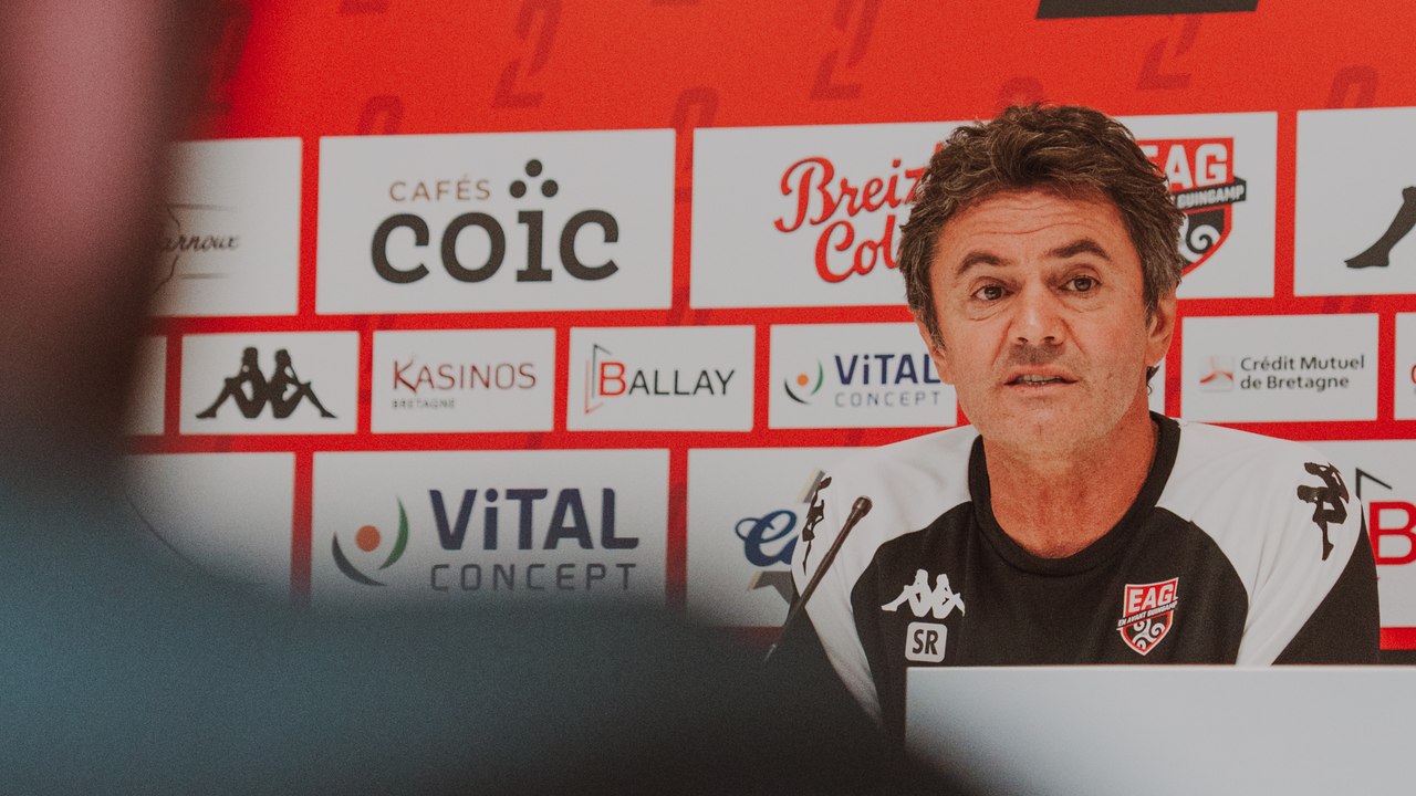 EAG - Dunkerque : le point presse de Sylvain Ripoll