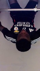Bruma trabalho no ginásio do Benfica