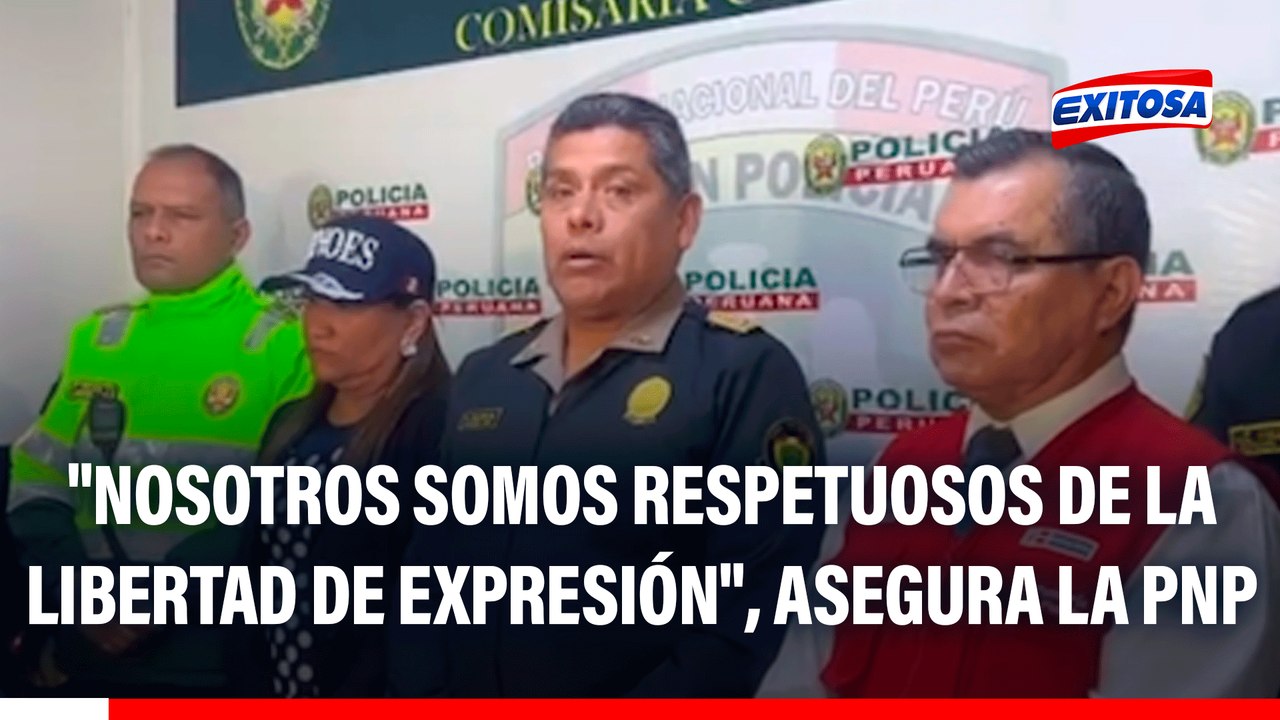 Marcha de la 'Generación Z': "Nosotros somos respetuosos de la libertad de expresión", asegura la PNP