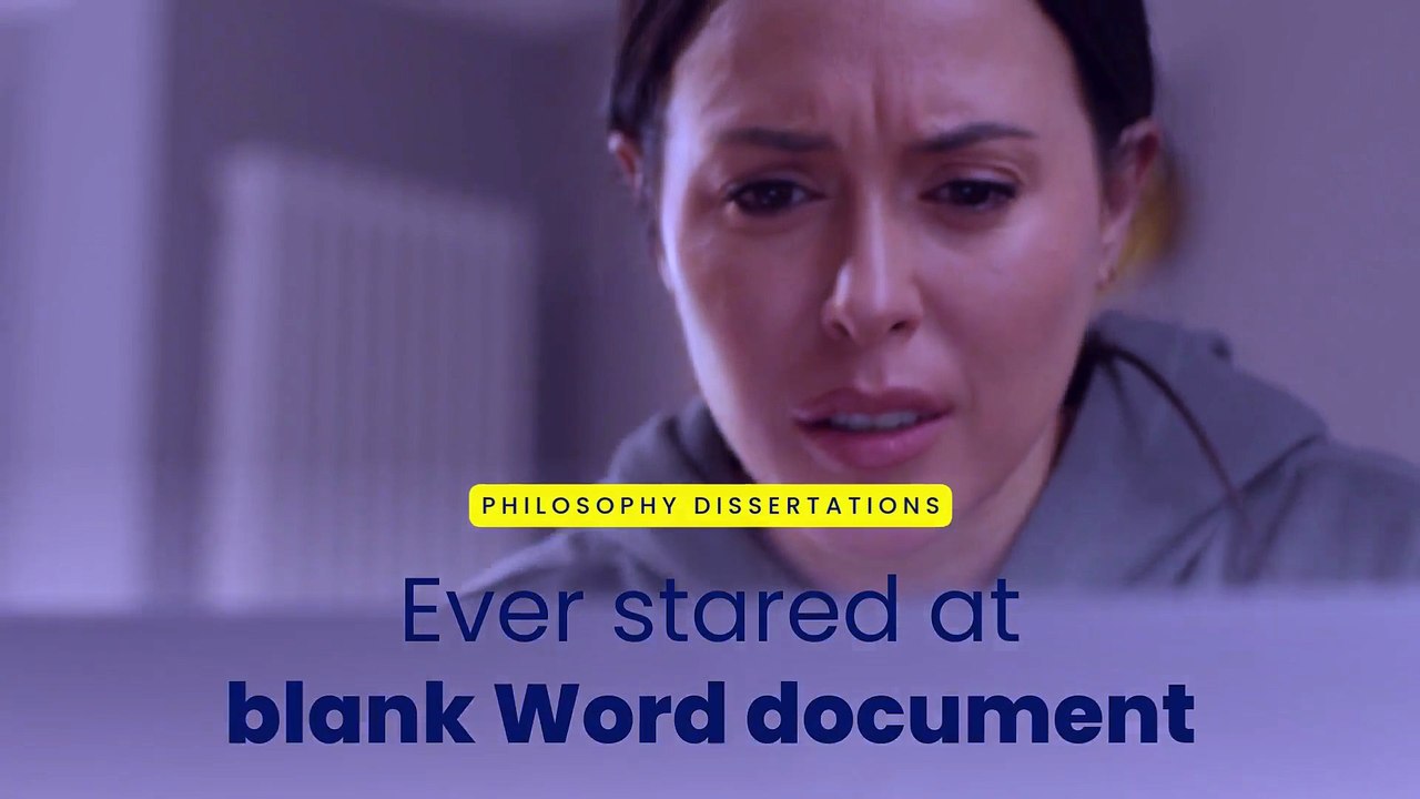 Stuck on Your Philosophy Dissertation?
