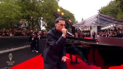 Blessd opens the Ballon d’Or gala in Paris