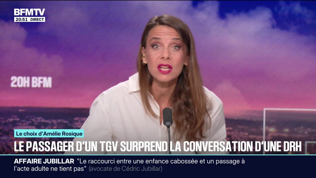 LE CHOIX D'AMÉLIE ROSIQUE - Le passager d'un TGV surprend la conversation d'une DRH