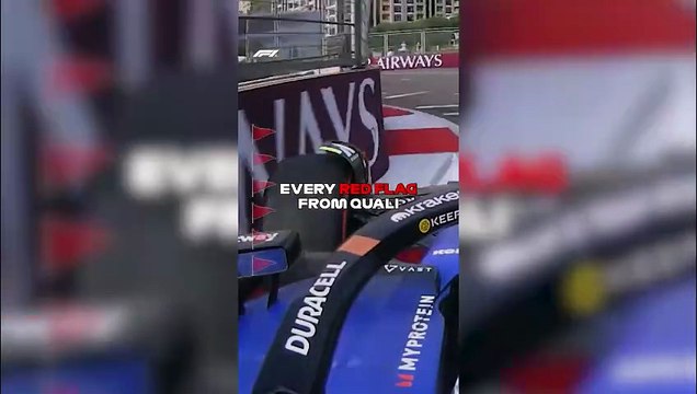 Tuvimos seis banderas rojas y mucho drama en la clasificación | F1