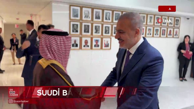 Bakan Fidan, Suudi Arabistan Dışişleri Bakanı Al Suud ile görüştü