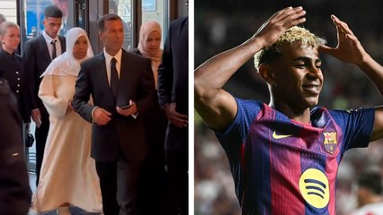 Familia de Lamine Yamal llega a París para la ceremonia del Ballon D'or