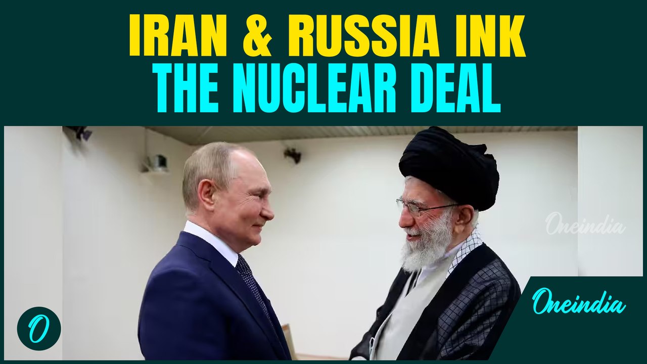 Iran & Russia unite against the U.S | Putin inks Nuclear Agreements with Khamenei as Trump fumes