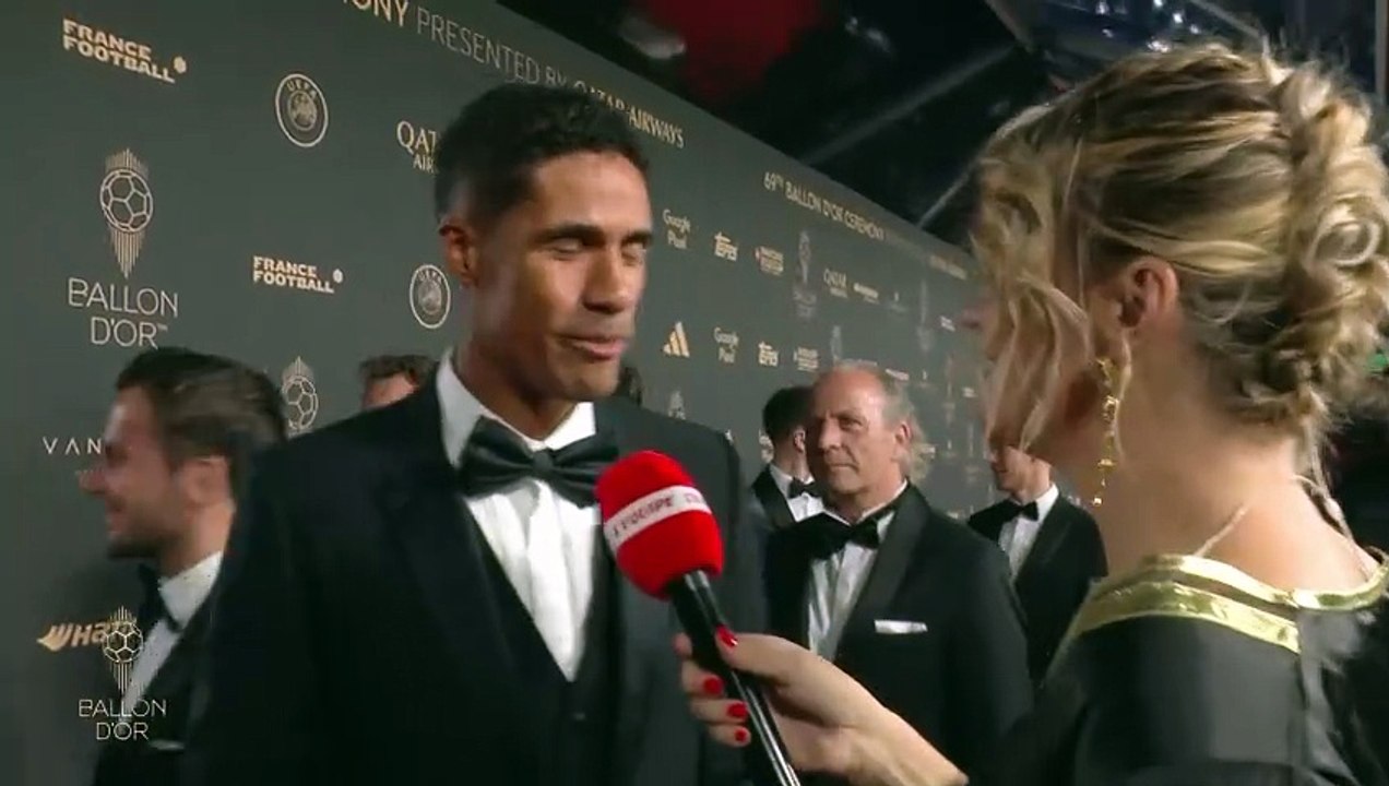 Raphaël Varane : « Être présent ici, c'est important » - Foot