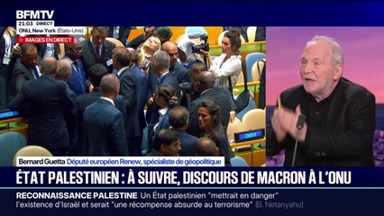 Palestine: "Il n'y a pas d'autre solution, que la solution à deux États", assure Bernard Guetta, député européen Renew