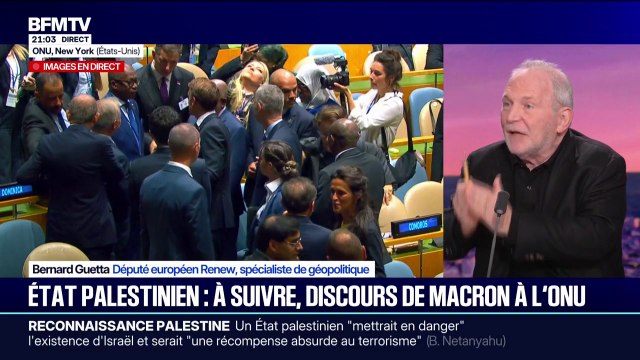 Palestine: Il n'y a pas d'autre solution, que la solution à deux États , assure Bernard Guetta, député européen Renew