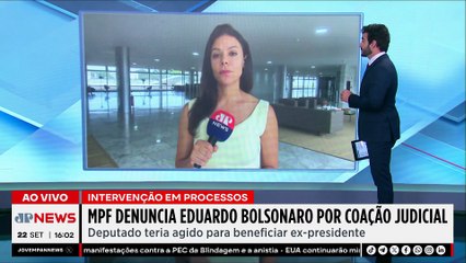 MPF denuncia Eduardo Bolsonaro por coação judicial