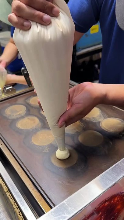 Célèbres crêpes nuages de Taïwan