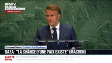 Reconnaissance de l'État de Palestine: "Je sais la réticence et la crainte d'Israël", déclare Emmanuel Macron
