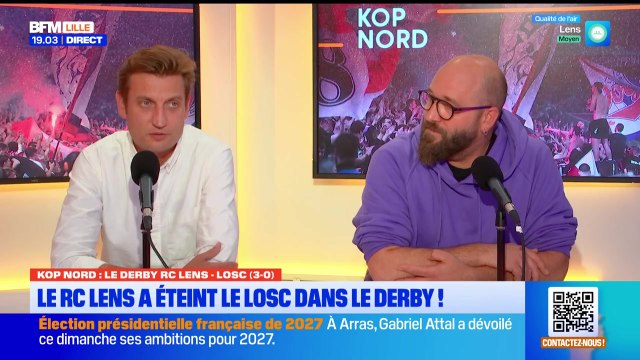 Kop Nord du lundi 22 septembre - Le RC Lens a éteint le LOSC dans le derby !