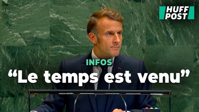 À l’ONU, Emmanuel Macron reconnaît l’État de Palestine pour mettre un terme à la « guerre sans fin »