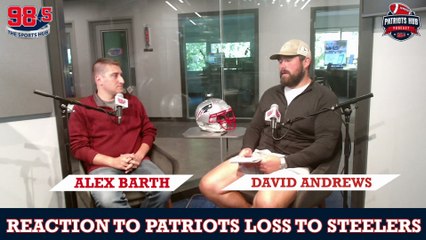 David Andrews on Cam Heyward batting ball
