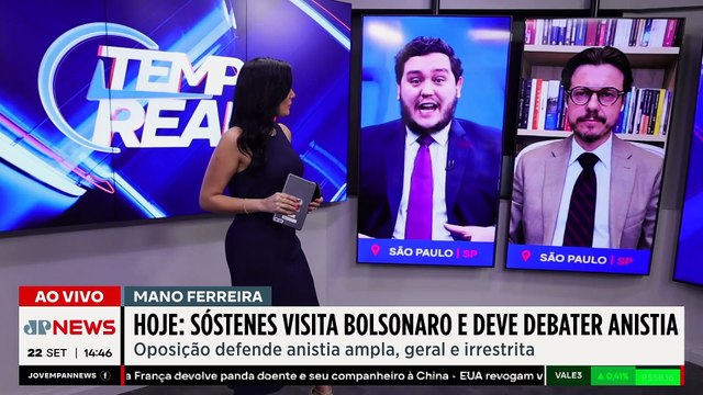 EUA APLICAM NOVAS SANÇÕES CONTRA MORAES / LULA ABRE DEBATES NA ONU | TEMPO REAL - 22/09/25