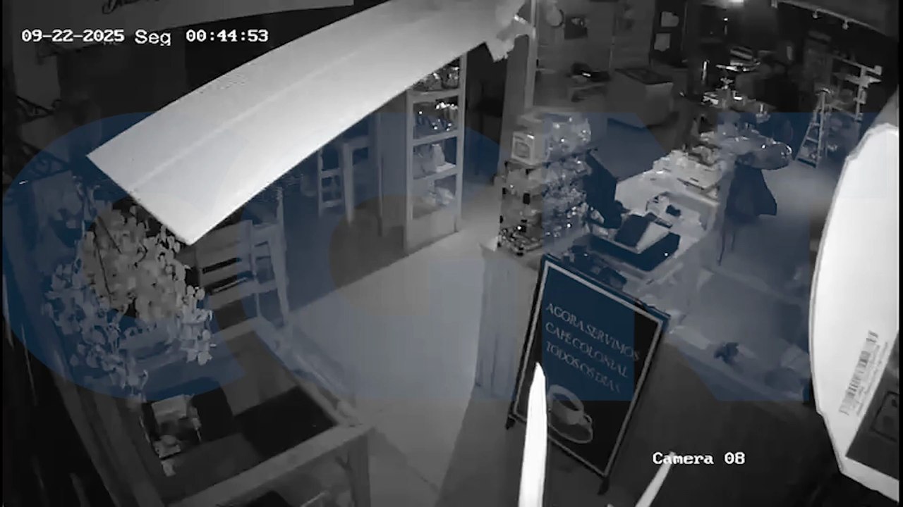 Ladrão ousado entra pelo teto e furta panificadora no Cascavel Velho