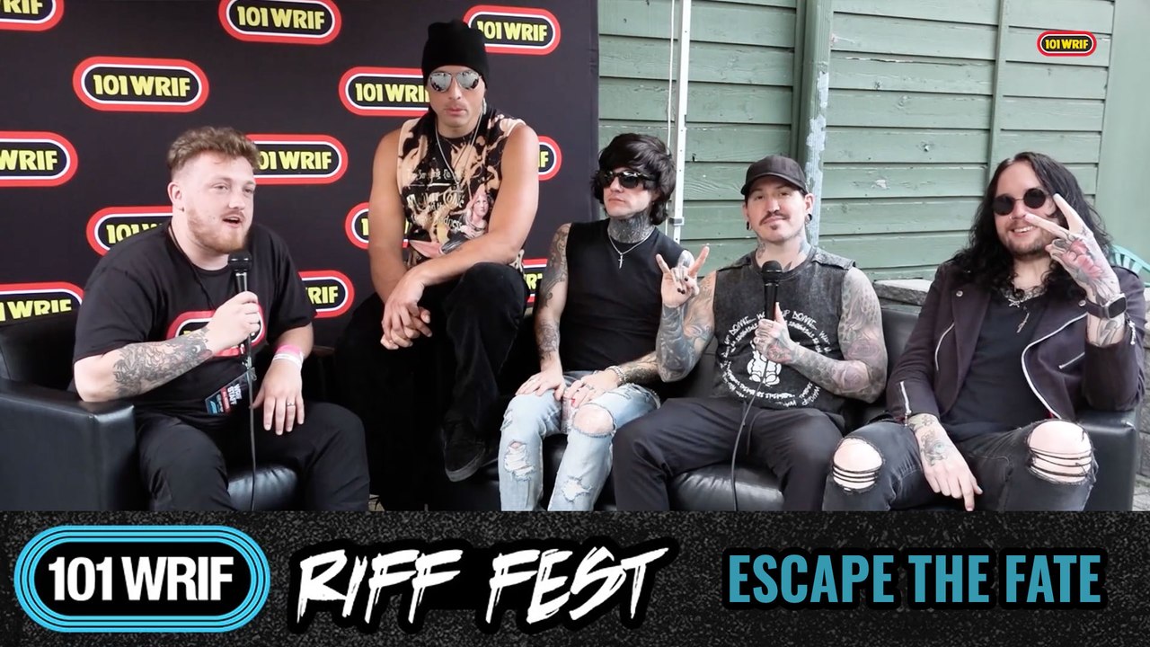 Escape the Fate Tease New Album- “The First Record We All Agree On” | Riff Fest 2025