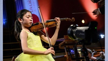 '바이올린 퀸연아' 11살 김연아, 드보르자크 청소년 콩쿠르 최연소 우승 / YTN