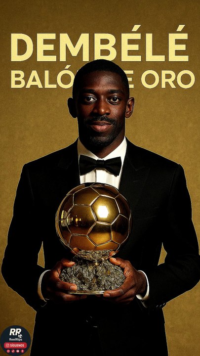 🏆 DEMBÉLÉ GANA EL BALÓN DE ORO 2025 🔥 SORPRESA HISTÓRICA EN LA GALA DE PARÍS