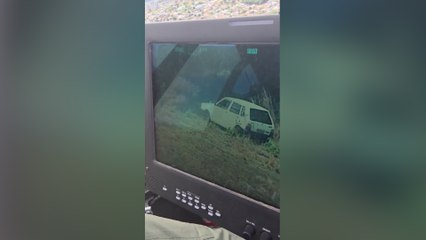 "Olho de Águia": Helicóptero da PM acha carro furtado largado no mato em Cascavel