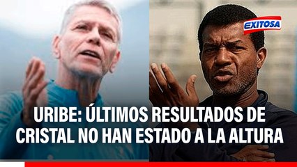Uribe sobre Autuori: Lo respaldamos, pero preocupan los últimos resultados de Cristal