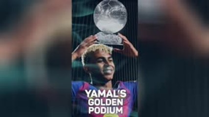 Yamal creates history at the Ballon d'Or