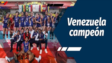 Tiempo Deportivo | Venezuela gana el Campeonato Suramericano de Voleibol Femenino U-17