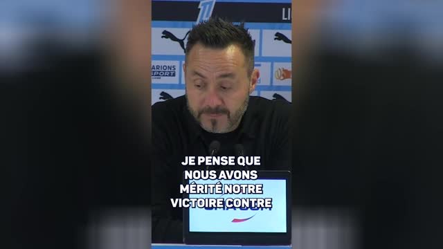 Marseille - De Zerbi place ce PSG au niveau du Milan de Sacchi et du Barcelone de Guardiola