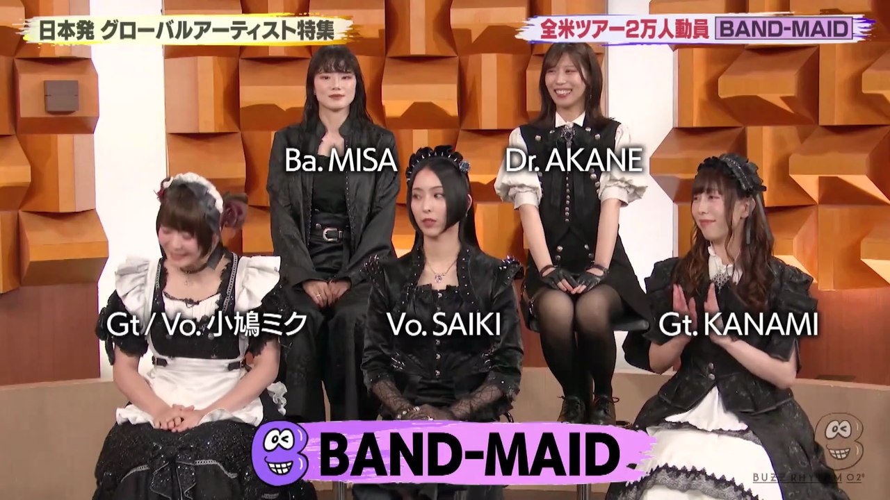 BAND-MAID / BUZZ RHYTHM 02 2025-09-19
