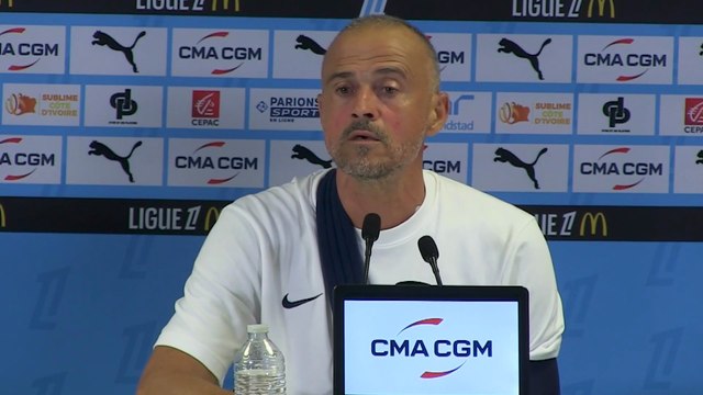 Luis Enrique : L’OM, un candidat au titre ? Je ne sais pas, je ne suis pas devin”