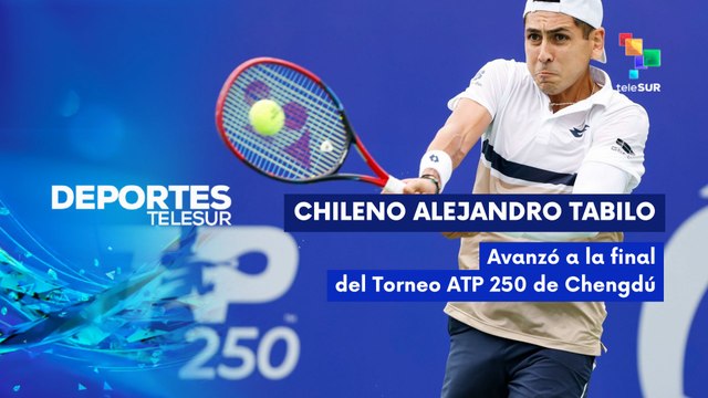 Tenista Alejandro Tabilo avanzó en el torneo ATP 250 en China DEPORTES TELESUR 22-09-2025