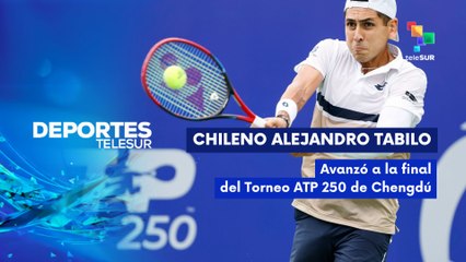 Tenista Alejandro Tabilo avanzó en el torneo ATP 250 en China DEPORTES TELESUR 22-09-2025