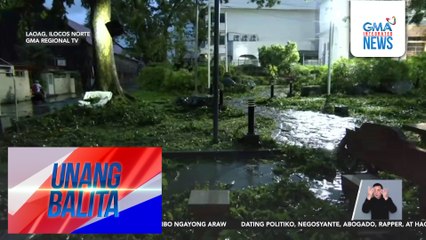 Mga basura, nagtumbahang bakod, at sirang establisimiyento, tumambad kasunod ng pananalasa ng Super Typhoon Nando | Unang Balita